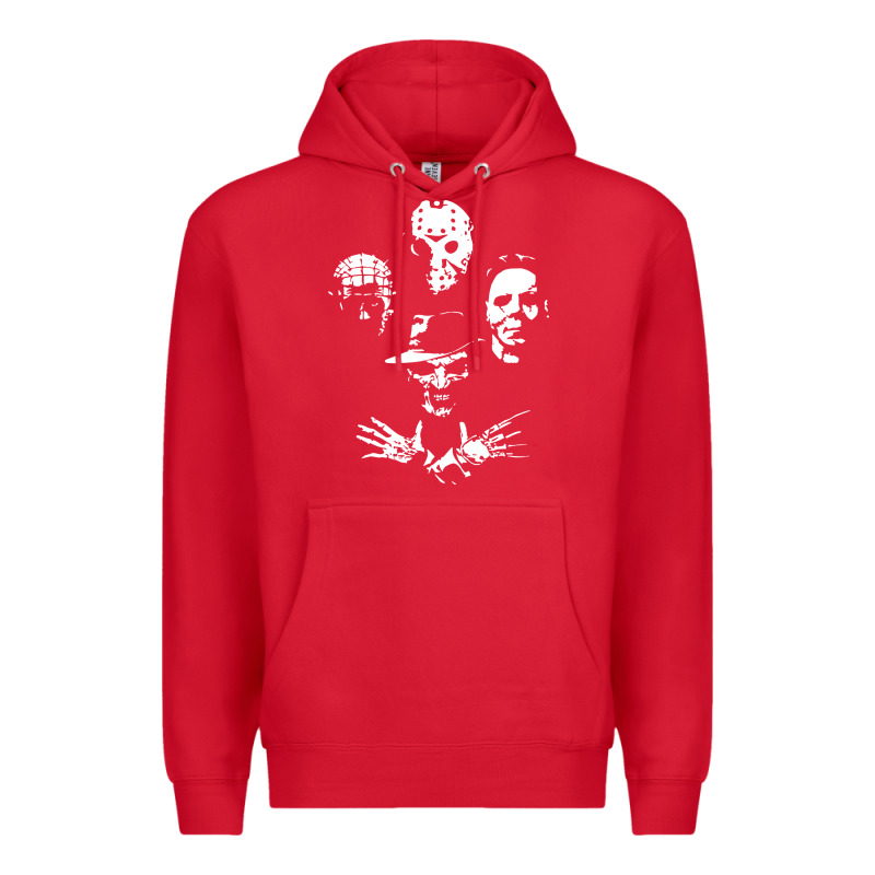 Horror And Scream Film Premium Hoodie by artisFamous | Teevron