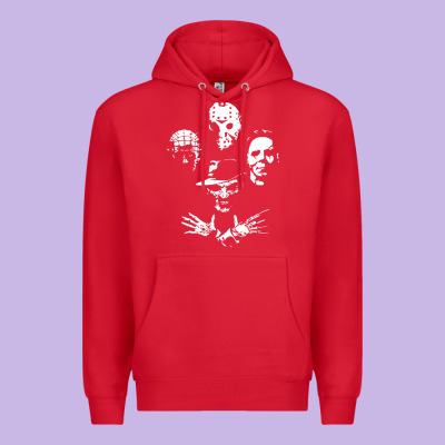 Horror And Scream Film Premium Hoodie Designed By Artisfamous