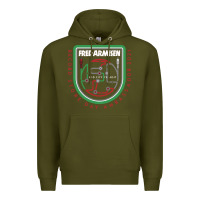 Army Green fred armisen Premium Hoodie - artisFamous