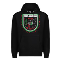 Black fred armisen Premium Hoodie - artisFamous