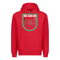 Red fred armisen Premium Hoodie - artisFamous