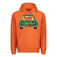 Carrot i love fall truck Premium Hoodie - artisFamous