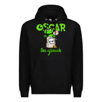 Black the grouch Premium Hoodie - artisFamous