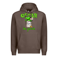 Coffee the grouch Premium Hoodie - artisFamous