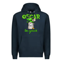 Navy the grouch Premium Hoodie - artisFamous