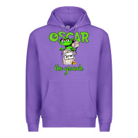 Purple the grouch Premium Hoodie - artisFamous