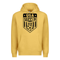 Antique Gold soccer team Premium Hoodie - artisFamous