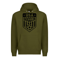 Army Green soccer team Premium Hoodie - artisFamous