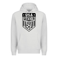 Dove Grey soccer team Premium Hoodie - artisFamous