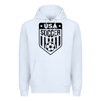 White soccer team Premium Hoodie - artisFamous