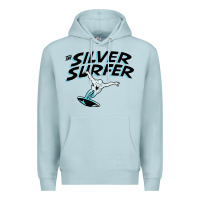 Blue Mist silver surfer Premium Hoodie - artisFamous