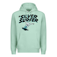 Seafoam silver surfer Premium Hoodie - artisFamous