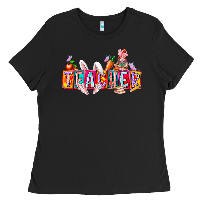 Teacher Easrter Day Ladies Tee by RacoonDesign | Teevron
