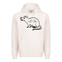 Pale Pink I Ate All Your Money Premium Hoodie - artisFamous