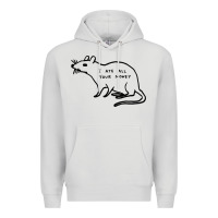 Dove Grey I Ate All Your Money Premium Hoodie - artisFamous
