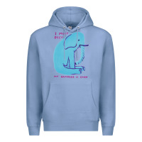 Colony Blue i must rest my rampage is over Premium Hoodie - artisFamous