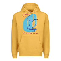 Mustard i must rest my rampage is over Premium Hoodie - artisFamous