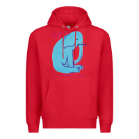 Red i must rest my rampage is over Premium Hoodie - artisFamous