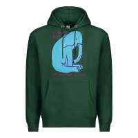 Sports Green i must rest my rampage is over Premium Hoodie - artisFamous