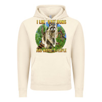 Vintage Artic i like raccoons and 3 people Vintage Hoodie - BarkalooDesign