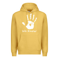 Antique Gold skyrim dark brotherhood we know hand novelty kids mens womens t shirt Premium Hoodie - artisFamous