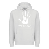 Dove Grey skyrim dark brotherhood we know hand novelty kids mens womens t shirt Premium Hoodie - artisFamous