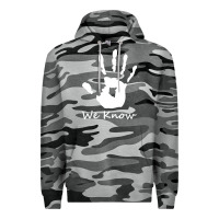 Slate Camo skyrim dark brotherhood we know hand novelty kids mens womens t shirt Premium Hoodie - artisFamous