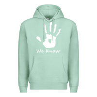 Seafoam skyrim dark brotherhood we know hand novelty kids mens womens t shirt Premium Hoodie - artisFamous