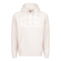 Pale Pink strength cartel Premium Hoodie - artisFamous