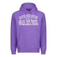 Purple strength cartel Premium Hoodie - artisFamous