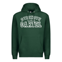 Sports Green strength cartel Premium Hoodie - artisFamous