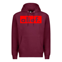 Burgundy alief texas represent Premium Hoodie - artisFamous