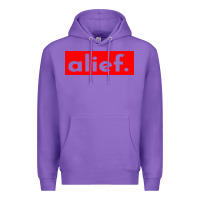 Purple alief texas represent Premium Hoodie - artisFamous