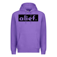 Purple alief texas represent Premium Hoodie - artisFamous