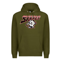 Army Green old sabers Premium Hoodie - artisFamous