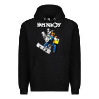 Black paperboy Premium Hoodie - artisFamous