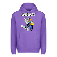 Purple paperboy Premium Hoodie - artisFamous