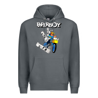 Rock paperboy Premium Hoodie - artisFamous