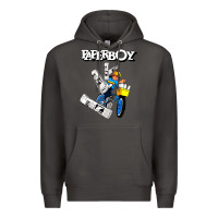 Smoke paperboy Premium Hoodie - artisFamous