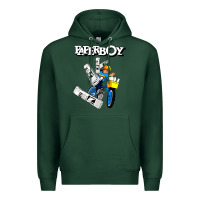 Sports Green paperboy Premium Hoodie - artisFamous