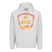 Dove Grey chess crew Premium Hoodie - artisFamous