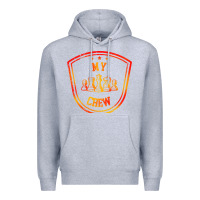 Heather Grey chess crew Premium Hoodie - artisFamous