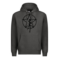 Charcoal Heather RUSH STARMAN Premium Hoodie - artisFamous