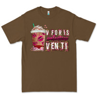 Cacao V For is Valentine Venti Premium Tee - CowhideDigitalArt