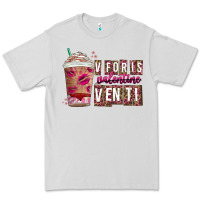 Dove Grey V For is Valentine Venti Premium Tee - CowhideDigitalArt