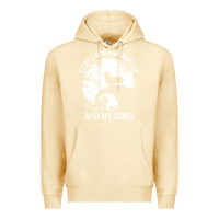Pina Colada i love horror movies and my corgi funny corgi Premium Hoodie - artisFamous