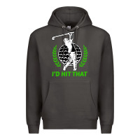 Smoke id hit that funny golfing golf Premium Hoodie - artisFamous