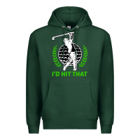 Sports Green id hit that funny golfing golf Premium Hoodie - artisFamous