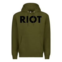 Army Green riot  always sunny in philadelphia funny Premium Hoodie - artisFamous