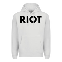 Dove Grey riot  always sunny in philadelphia funny Premium Hoodie - artisFamous